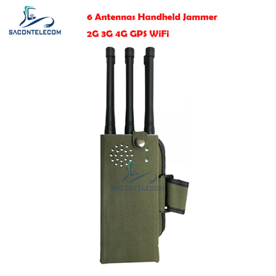 6 Radius-Taschen-Bluetooth-Signal-Störsender des Band-Handy GPS-Störsender-Blocker-30m